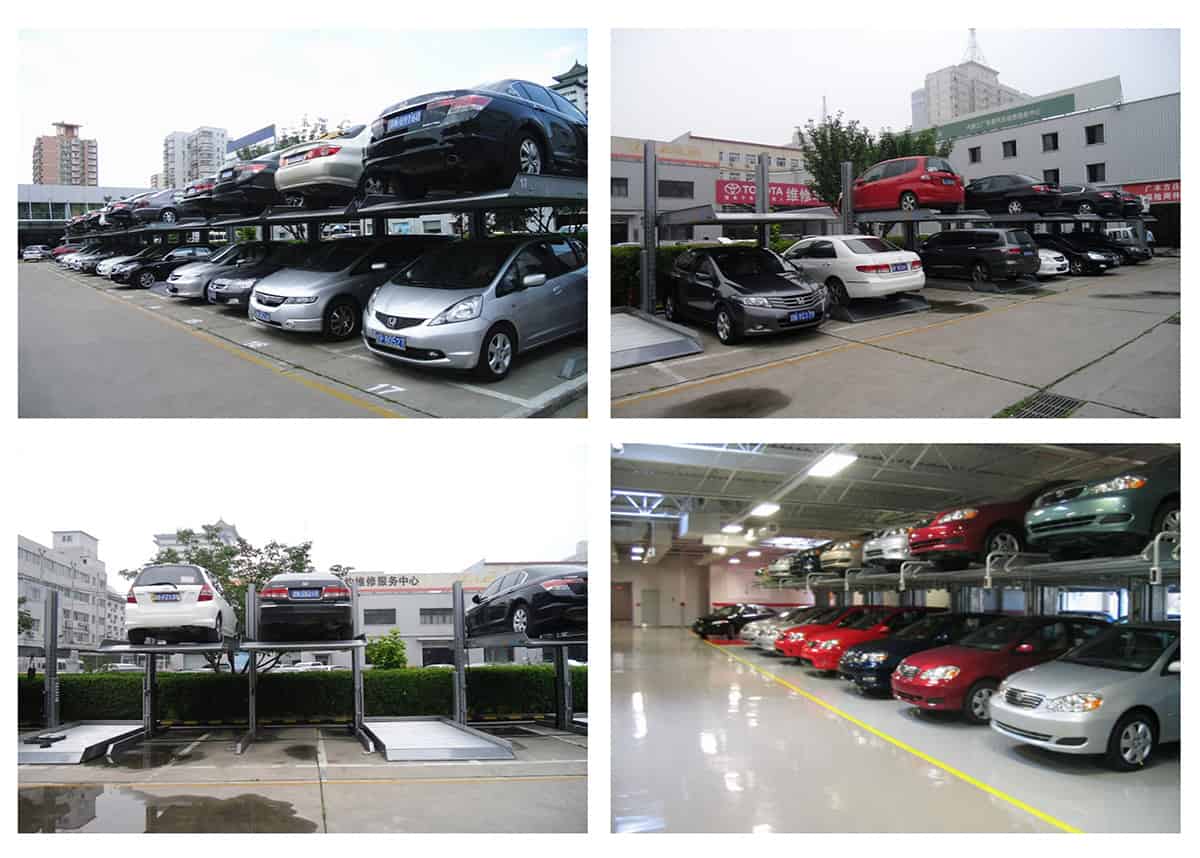 重慶倍萊兩柱簡易升降立體停車設(shè)備安裝案例.jpg